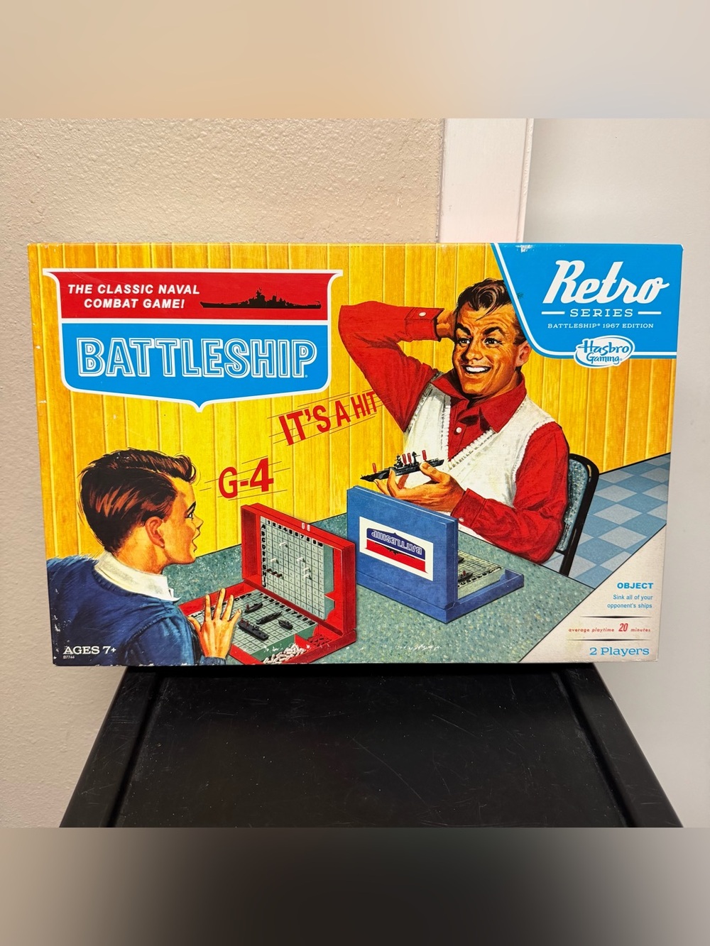Hasbro Gaming Battleship Retro Series, 1967 Edition